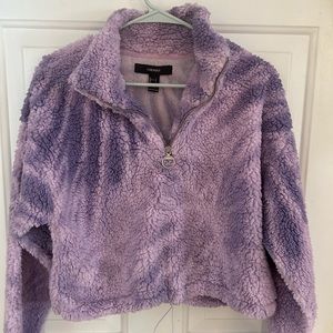Forever 21 Pullover Fuzzy Purple - Size small